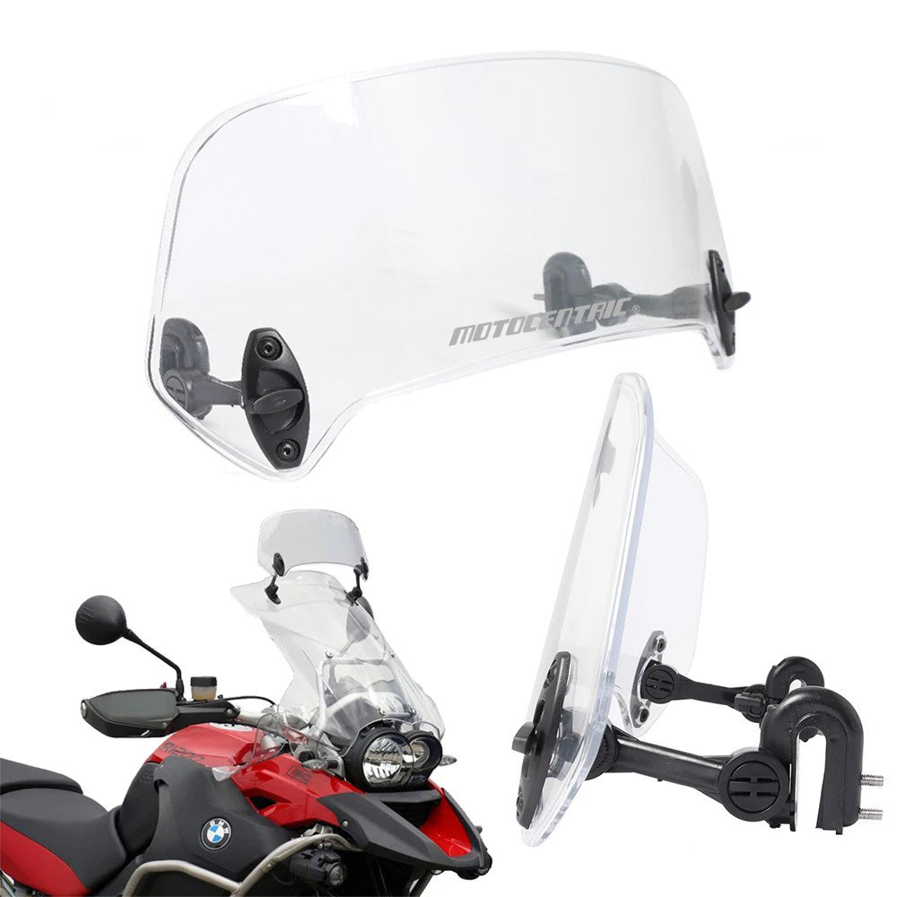 Motorcycle Extension Screen - Clear - Large