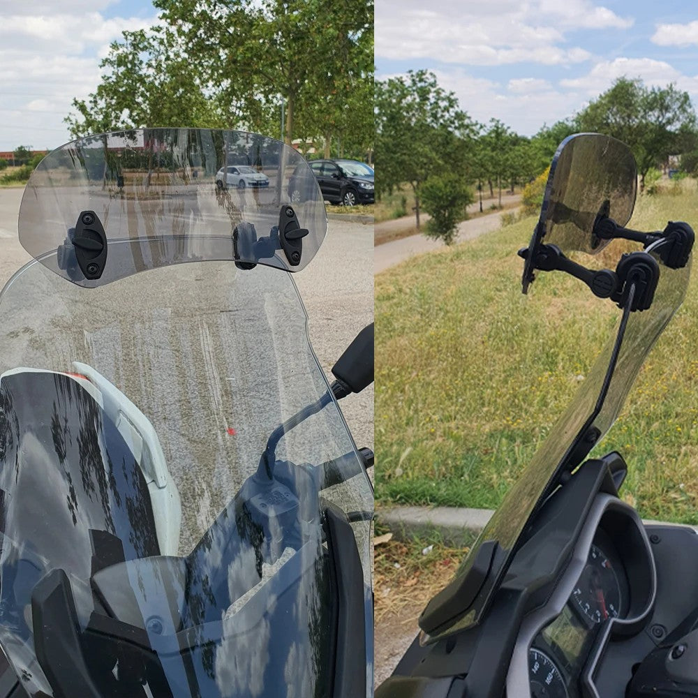 Motorcycle Extension Screen - Clear - Large