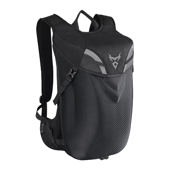 Motorcycle Backpack - MaxViz LED Light - Waterproof - Expandable
