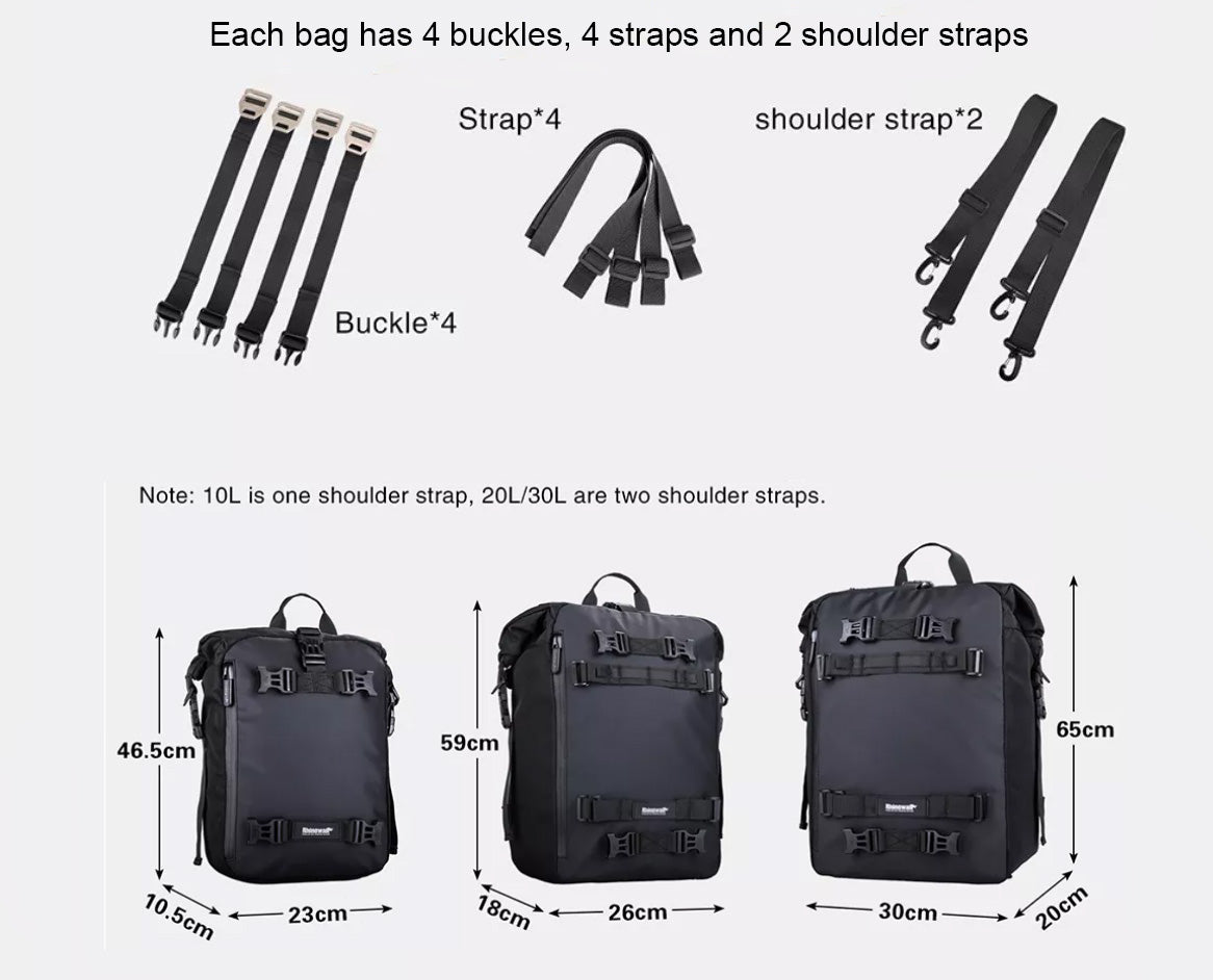 Motorcycle Saddle Bags - Waterproof Liners