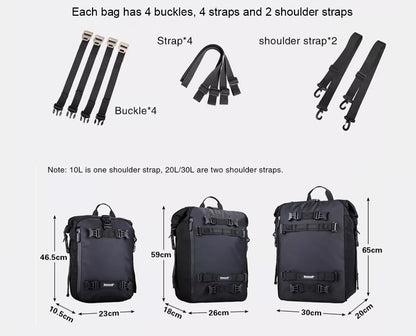 Motorcycle Saddle Bags - Waterproof Liners