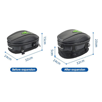 Motorcycle Tank Bag - Tail Bag - Expandable