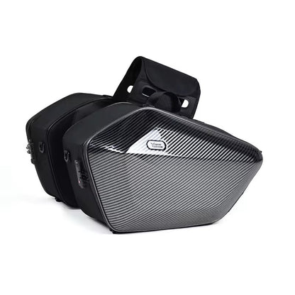 Motorcycle Saddle Bags - Carbon Fibre