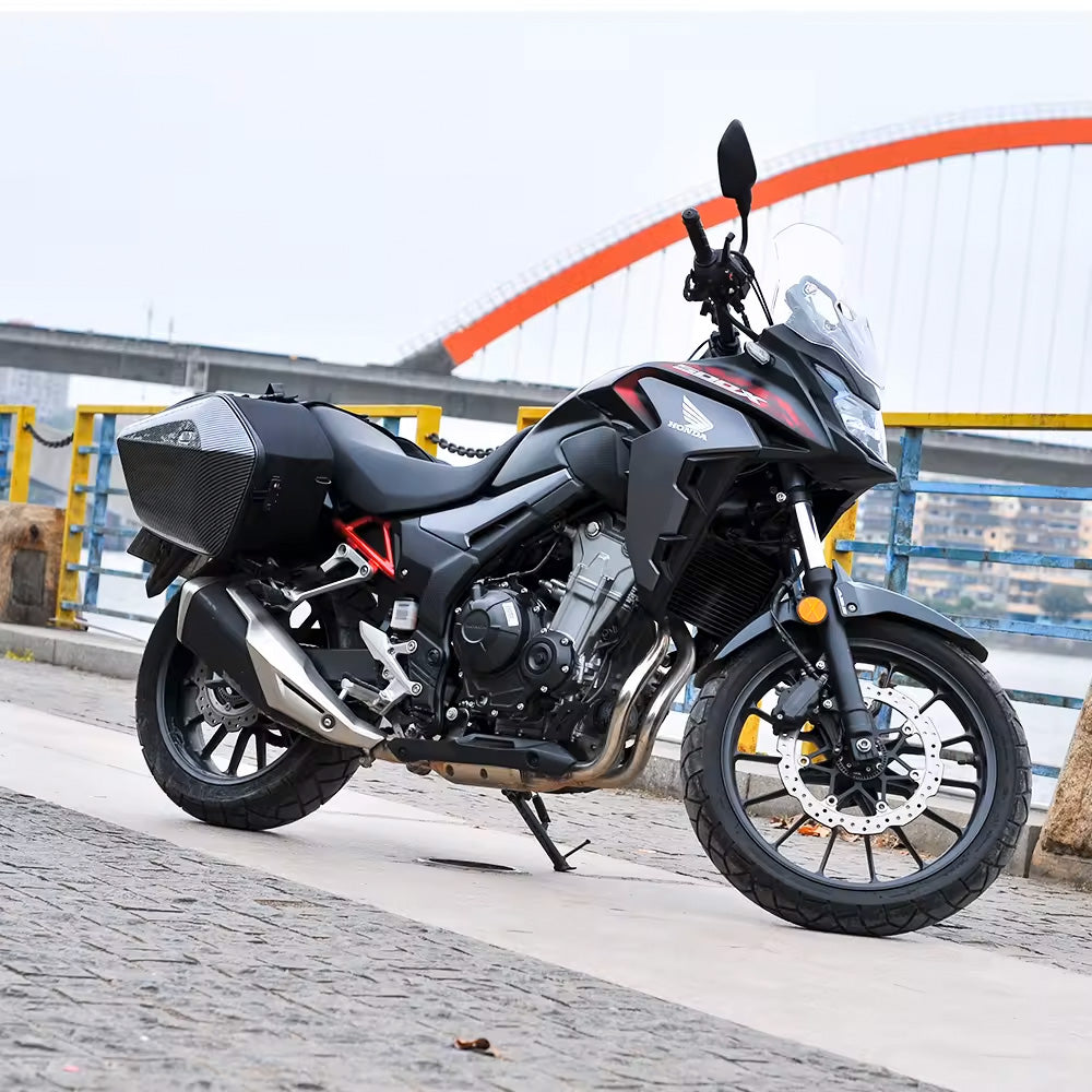 Motorcycle Saddle Bags - Carbon Fibre