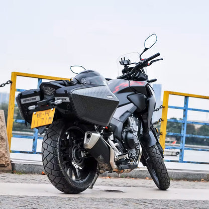 Motorcycle Saddle Bags - Carbon Fibre