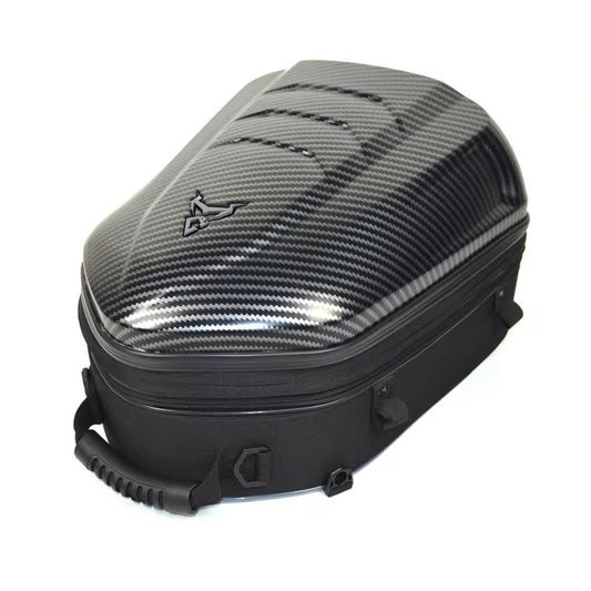 Motorcycle Backpack - Carbon Firbre - Tail Bag - Expandable